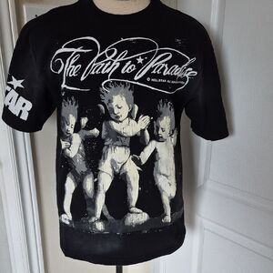 Black Graphic Men's T-Shirt by Hellstar